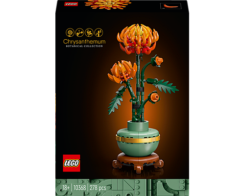Конструктор LEGO Icons Хризантема 278 деталей (10368) Конструктор LEGO Icons Хризантема 278 деталей (10368)