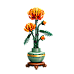 Конструктор LEGO Icons Хризантема 278 деталей (10368)