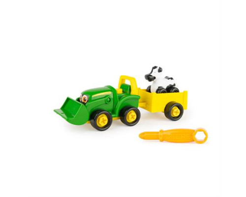 Конструктор John Deere Kids Трактор із ковшем і причепом (47209)