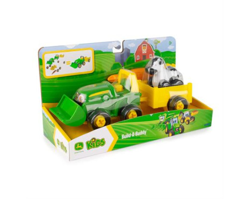 Конструктор John Deere Kids Трактор із ковшем і причепом (47209)