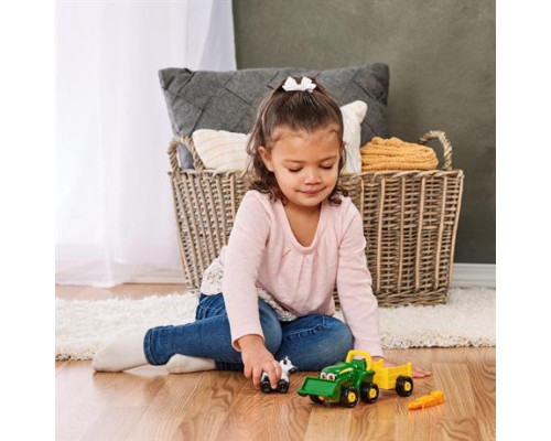 Конструктор John Deere Kids Трактор із ковшем і причепом (47209)