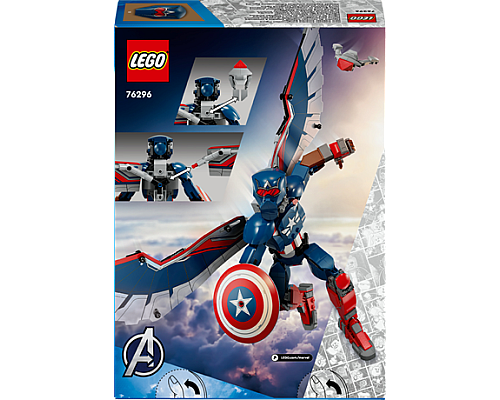 Конструктор LEGO Marvel Фігурка Нового Капітана Америка для складання 359 деталей (76296) Конструктор LEGO Marvel Фігурка Нового Капітана Америка для складання 359 деталей (76296)