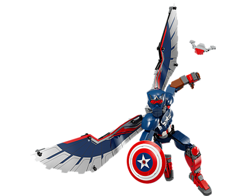 Конструктор LEGO Marvel Фігурка Нового Капітана Америка для складання 359 деталей (76296) Конструктор LEGO Marvel Фігурка Нового Капітана Америка для складання 359 деталей (76296)
