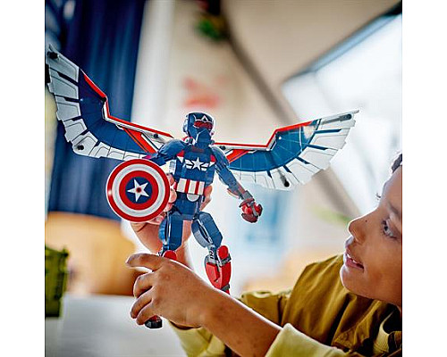 Конструктор LEGO Marvel Фігурка Нового Капітана Америка для складання 359 деталей (76296) Конструктор LEGO Marvel Фігурка Нового Капітана Америка для складання 359 деталей (76296)