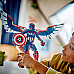 Конструктор LEGO Marvel Фігурка Нового Капітана Америка для складання 359 деталей (76296)