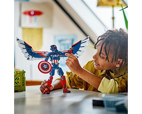 Конструктор LEGO Marvel Фігурка Нового Капітана Америка для складання 359 деталей (76296) Конструктор LEGO Marvel Фігурка Нового Капітана Америка для складання 359 деталей (76296)