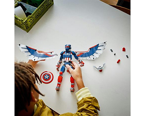 Конструктор LEGO Marvel Фігурка Нового Капітана Америка для складання 359 деталей (76296) Конструктор LEGO Marvel Фігурка Нового Капітана Америка для складання 359 деталей (76296)