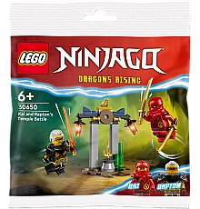 Конструктор LEGO NINJAGO Битва за Храм Кая і Раптона 47 деталей (30650)