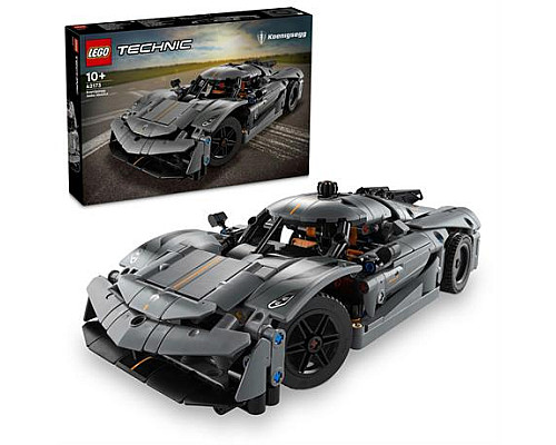 Конструктор LEGO Technic Koenigsegg Jesko Absolut сірий гіперкар 801 ел. (42173) Конструктор LEGO Technic Koenigsegg Jesko Absolut сірий гіперкар 801 ел. (42173)