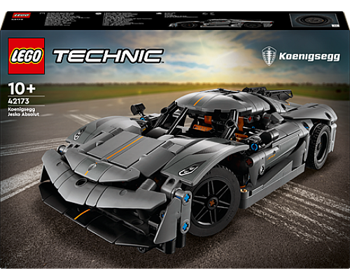 Конструктор LEGO Technic Koenigsegg Jesko Absolut сірий гіперкар 801 ел. (42173) Конструктор LEGO Technic Koenigsegg Jesko Absolut сірий гіперкар 801 ел. (42173)