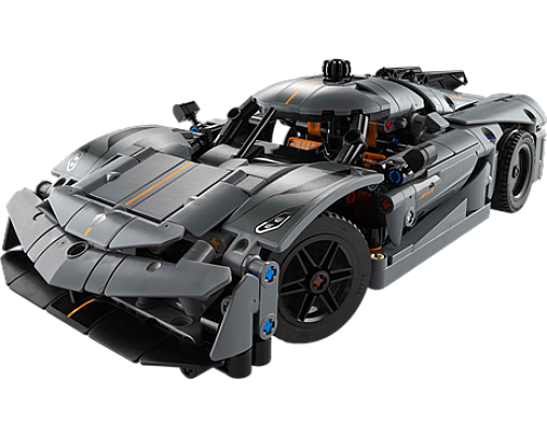 Конструктор LEGO Technic Koenigsegg Jesko Absolut сірий гіперкар 801 ел. (42173) Конструктор LEGO Technic Koenigsegg Jesko Absolut сірий гіперкар 801 ел. (42173)
