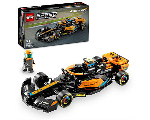 Конструктор LEGO Speed Champions Автомобіль для перегонів 2023 McLaren Formula 1, 245 деталей (76919) Конструктор LEGO Speed Champions Автомобіль для перегонів 2023 McLaren Formula 1, 245 деталей (76919)