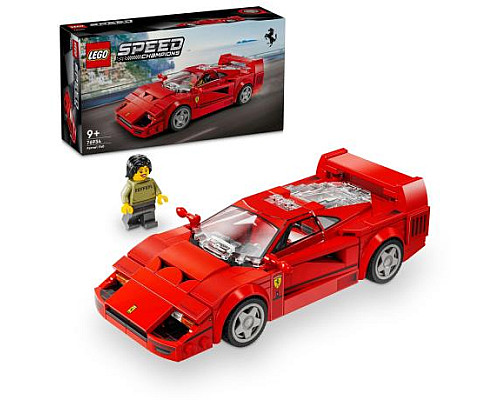 Конструктор LEGO Speed Champions Суперкар Ferrari F40, 318 деталей (76934)