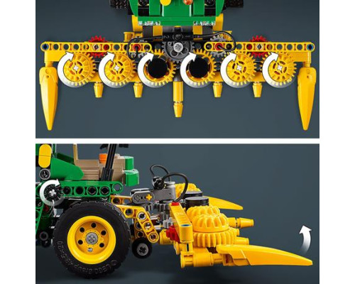 Конструктор LEGO Technic Кормозбиральний комбайн John Deere 9700, 559 ел. (42168)