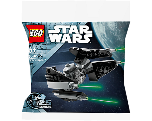 Конструктор LEGO Star Wars Мінімодель Перехоплювача TIE 48 деталей (30685) Конструктор LEGO Star Wars Мінімодель Перехоплювача TIE 48 деталей (30685)