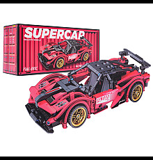 Дитячий конструктор Ramiz J2013C Спортивний автомобіль 482 ел, червоний