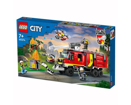 Конструктор LEGO City Fire Department Пожежна машина 502 ел. (60374)