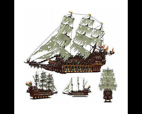 Дитячий конструктор Ramiz 13197 Піратський корабель 4364 ел, різнокольоровий