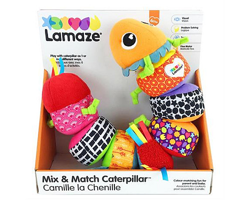 М'яка іграшка Lamaze Збери гусеничку (L27244) М'яка іграшка Lamaze Збери гусеничку (L27244)