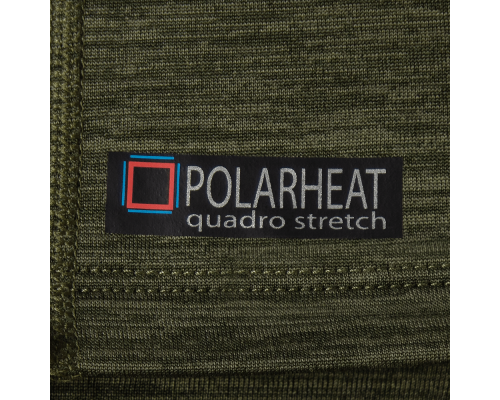 Жіноча термобілизна LVL2 Pani Polarheat QS Олива Меланж (8320), XS