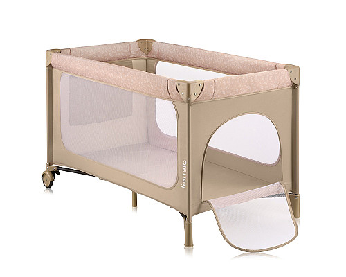 Манеж-ліжко Lionelo JASMIN EASY FOLD BEIGE SAND Манеж-ліжко Lionelo JASMIN EASY FOLD BEIGE SAND