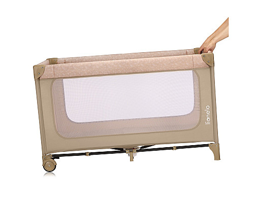 Манеж-ліжко Lionelo JASMIN EASY FOLD BEIGE SAND Манеж-ліжко Lionelo JASMIN EASY FOLD BEIGE SAND