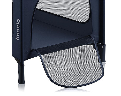 Манеж-ліжко Lionelo JASMIN EASY FOLD BLUE NAVY Манеж-ліжко Lionelo JASMIN EASY FOLD BLUE NAVY