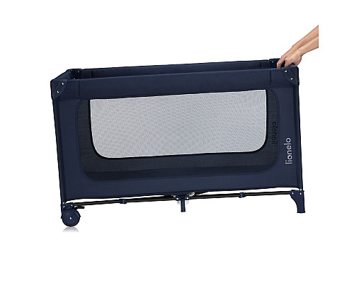Манеж-ліжко Lionelo JASMIN EASY FOLD BLUE NAVY Манеж-ліжко Lionelo JASMIN EASY FOLD BLUE NAVY