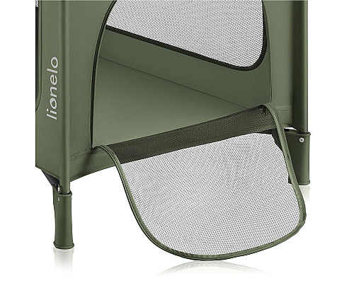 Манеж-ліжко Lionelo JASMIN EASY FOLD GREEN OLIVE Манеж-ліжко Lionelo JASMIN EASY FOLD GREEN OLIVE