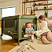 Манеж-ліжко Lionelo JASMIN EASY FOLD GREEN OLIVE