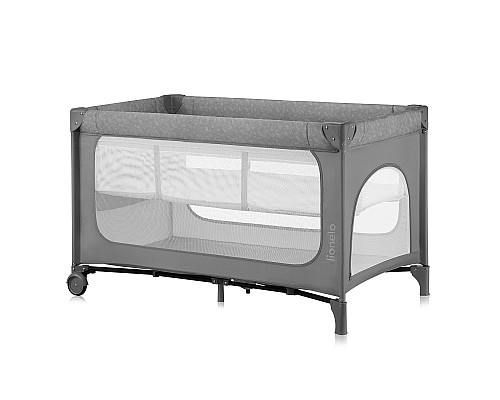 Манеж-ліжко Lionelo JASMIN EASY FOLD GREY STONE Манеж-ліжко Lionelo JASMIN EASY FOLD GREY STONE