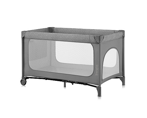 Манеж-ліжко Lionelo JASMIN EASY FOLD GREY STONE Манеж-ліжко Lionelo JASMIN EASY FOLD GREY STONE