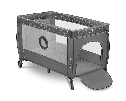 Манеж Lionelo STEFI PLUS GREY WHITE Манеж Lionelo STEFI PLUS GREY WHITE