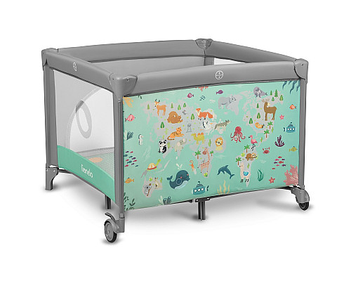 Манеж Lionelo MILLE GREY GREEN Манеж Lionelo MILLE GREY GREEN