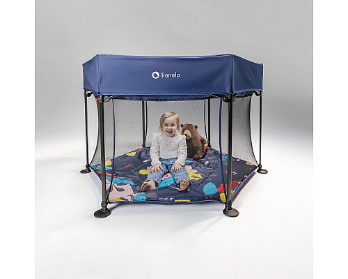 Манеж Lionelo ROEL BLUE NAVY Манеж Lionelo ROEL BLUE NAVY