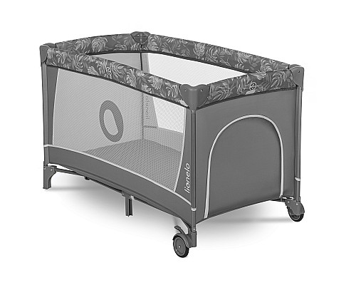 Ліжечко-манеж Lionelo FLOWER GREY STONE Ліжечко-манеж Lionelo FLOWER GREY STONE