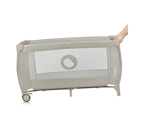 Манеж Lionelo STEFI PLUS 125 х 65 х 76 см - бежевий