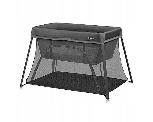 Ліжечко-манеж Lionelo ALICE GREY 110,5 х 74,5 х 68 см - сірий