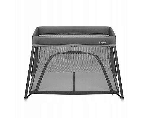 Ліжечко-манеж Lionelo ALICE GREY 110,5 х 74,5 х 68 см - сірий