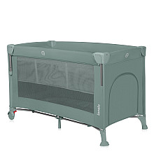 Ліжечко-манеж Lionelo ELLEN GREEN SAGE 125,5 х 65,5 х 77,8 см - зелений