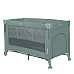 Ліжечко-манеж Lionelo ELLEN GREEN SAGE 125,5 х 65,5 х 77,8 см - зелений