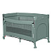 Ліжечко-манеж Lionelo ELLEN GREEN SAGE 125,5 х 65,5 х 77,8 см - зелений