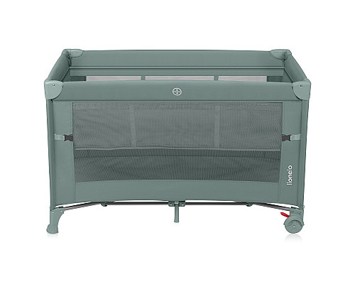 Ліжечко-манеж Lionelo ELLEN GREEN SAGE 125,5 х 65,5 х 77,8 см - зелений
