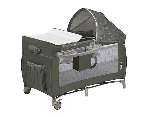 Ліжечко-манеж Lionelo SVEN PLUS BEIGE OLIVE Ліжечко-манеж Lionelo SVEN PLUS BEIGE OLIVE