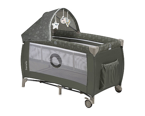 Ліжечко-манеж Lionelo SVEN PLUS BEIGE OLIVE Ліжечко-манеж Lionelo SVEN PLUS BEIGE OLIVE