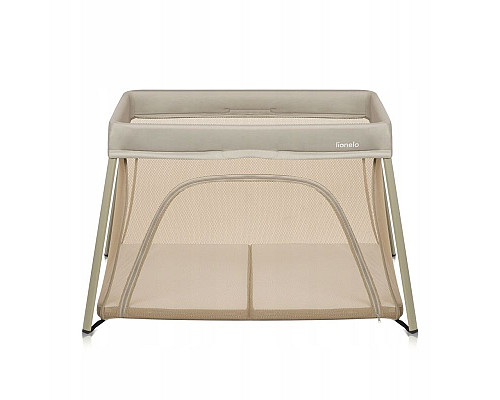 Ліжечко-манеж Lionelo  ALICE BEIGE OLIVE 110,5 х 74,5 х 68 см - оливковий