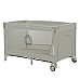 Ліжечко-манеж Lionelo FLOWER  CAPPUCCINO 84 х 125 х 41 см - сірий