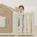 Дитячий манеж inSPORTline Doorino 150 x 180 x 100 см, бежевий