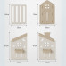 Дитячий манеж inSPORTline Doorino 150 x 180 x 100 см, бежевий