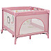 Манеж Lionelo MILLE PLUS PINK 100 x 100 x 77 см - рожевий